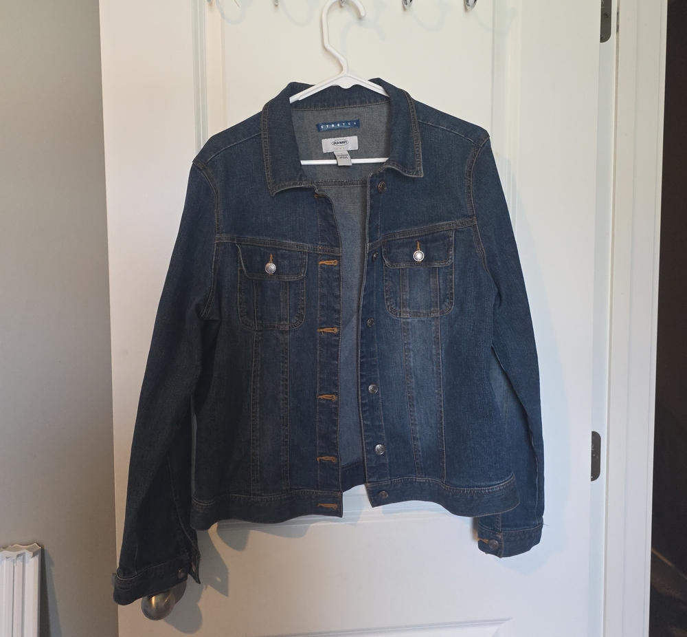Old Navy Dark Blue Women's Denim Jacket